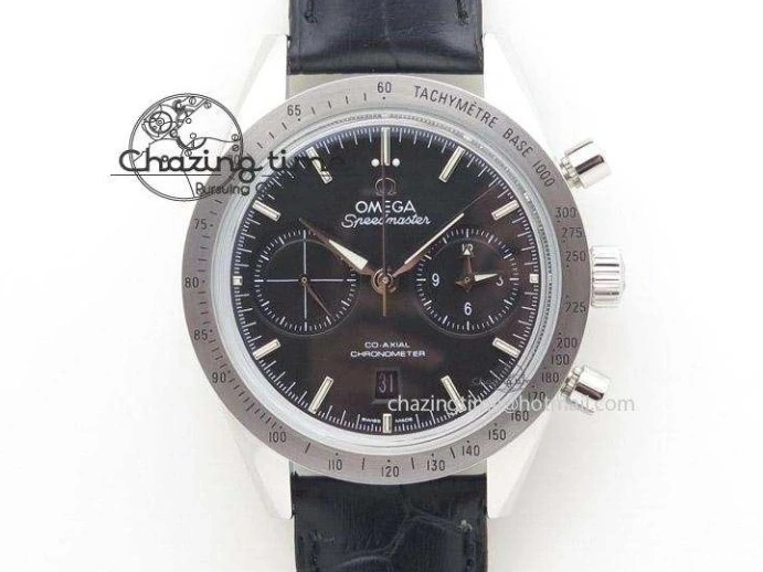 0116 Planet Ocean 39.5mm Black Ceramic Bezel SS VSF 1:1 Best Edition Black Dial on SS Bracelet A Stretchable 7890